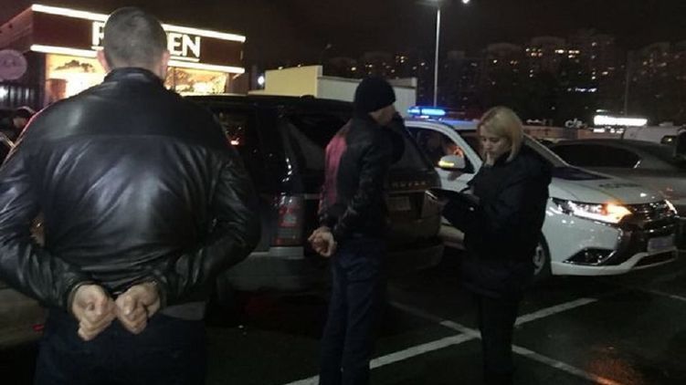 Задержанные владельцы взрывчатки в Киеве