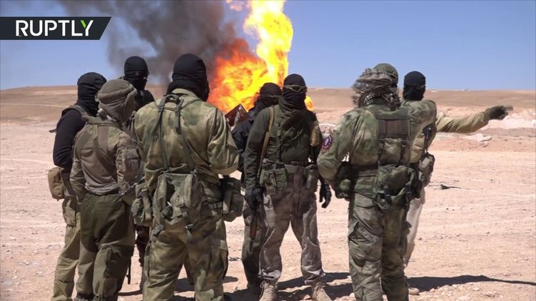 Охотники на ИГИЛ, которые были в составе сирийско-российской группы