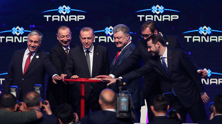 В Турции торжественно открыли строительство TANAP - газопровода, который станет ключевой частью 