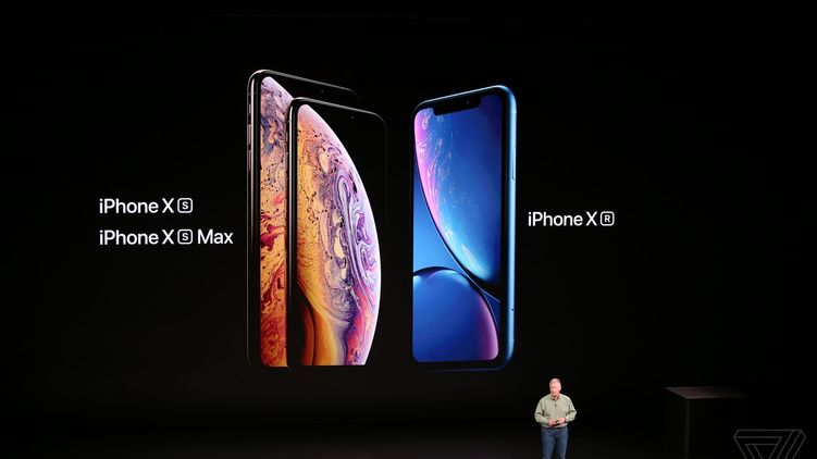 Три айфона с презентации Apple 12 сентября