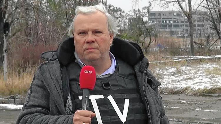 Репортера австрийского телеканала ORF Кристиана Вершютца после четырех лет работы в Украине внесли в список 