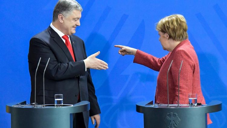 Меркель в Германии обвиняют во вмешательстве в украинские выборы. Фото: tagesschau