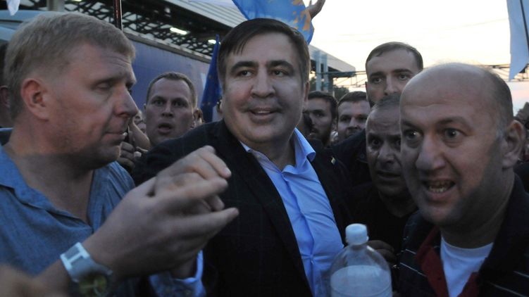 Саакашвили снова прорывается в Украину