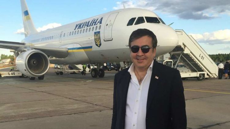 Михаил Саакашвили возвращается в Украину. Фото из Facebook политика