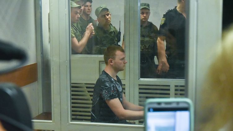 Николай Тарасов на суде, который арестовал его на два месяца на время расследования