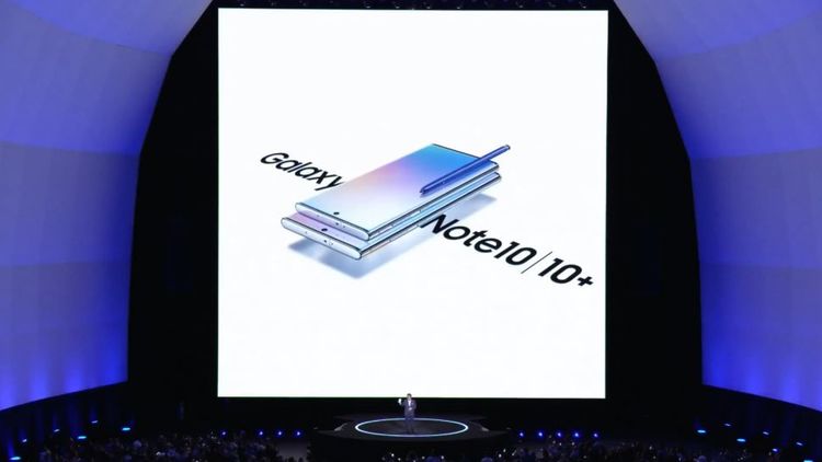 Samsung Galaxy Note 10. Онлайн-трансляция презентации