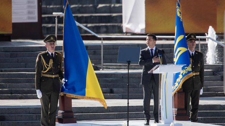 О казаках в Дюнкерке Зеленский заявил в своей речи на День независимости