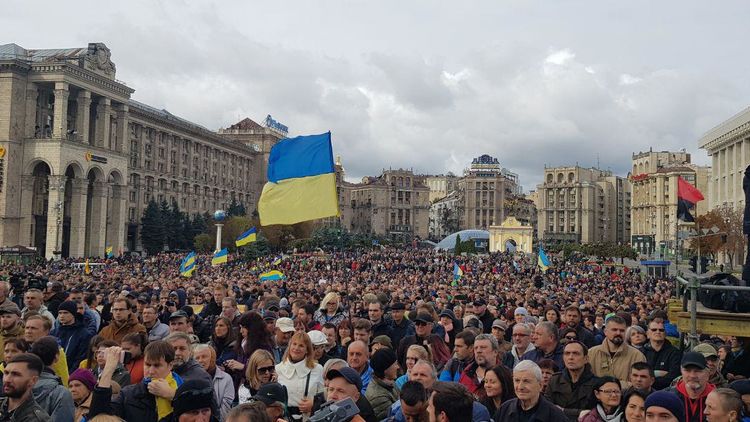 Майдан 6 октября. Фото 
