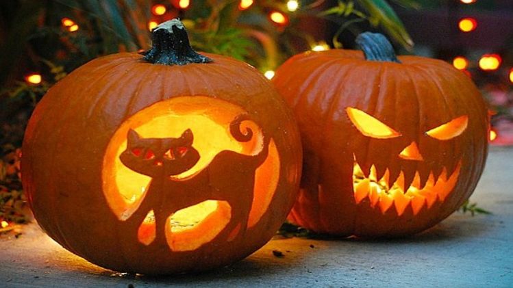 Хэллоуин. Тыква - один из атрибутов праздника 31 октября