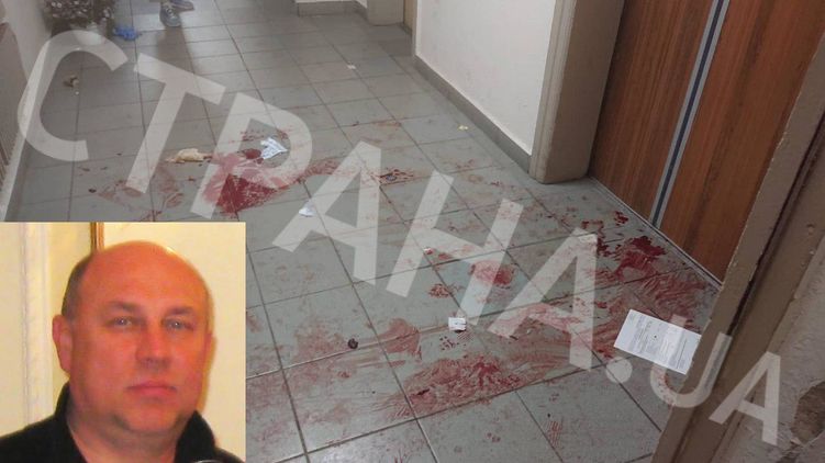 Последствия стрельбы в Киеве, которую устроил Алексей Берестецкий (на фото)