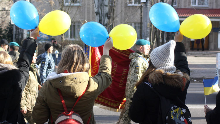 Украинские морпехи вернулись из ООС Фото: mil.gov.ua