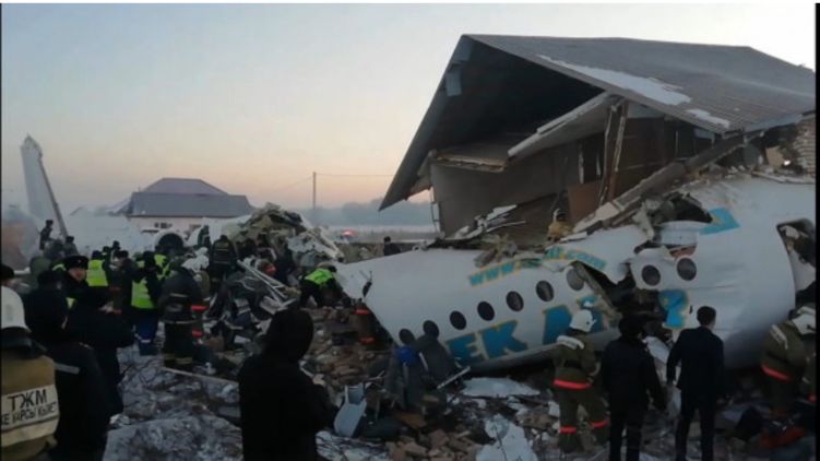 Крушение самолета в Казахстане 27 декабря. Что об этом известно. Фото: tengrinews.kz
