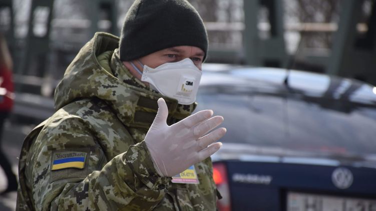 Коронавирус в Украине. Границы закрылись. Фото Госпогранслужбы