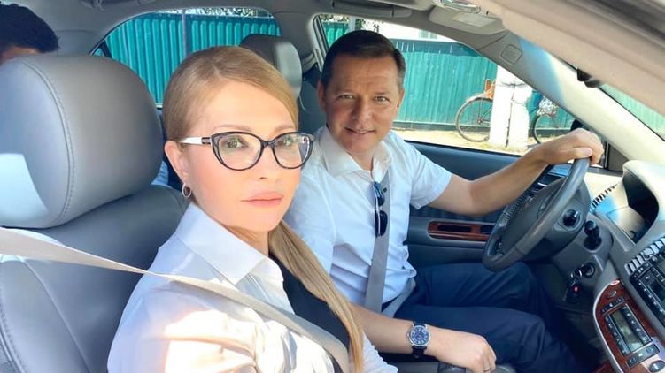 Ляшко и Тимошенко посетили вместе Черниговскую область. Фото: Facebook