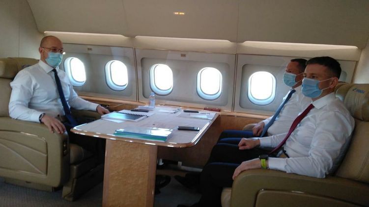 Премьер-министр Денис Шмыгаль 23 июля вылетел в Брюссель. Фото: t.me/Denys_Smyhal