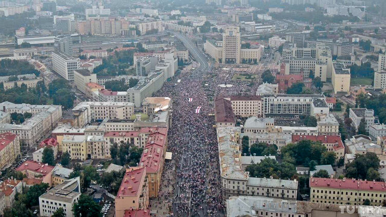 Майдан в Беларуси сегодня. Фото TUT.by