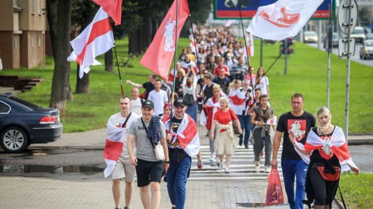 Протесты в Беларуси 30 августа. Фото TUT.by