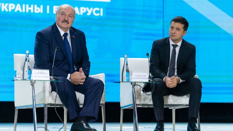 Лукашенко и Зеленский в октябре 2019 года. Фото офиса президента