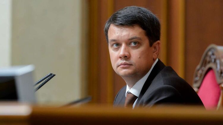 Спикер Дмитрий Разумков ведет долгую политическую партию, фото: Информационное управление аппарата Рады, rada.gov.ua