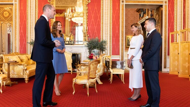 В Лондоне Зеленский не только обсуждал флот, но и встречался с герцогом и герцогиней Кембриджскими. Фото: president.gov.ua
