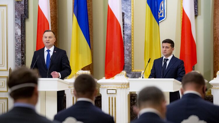 Анджей Дуда и Владимир Зеленский. Фото с сайта президента Украины 