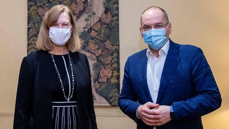 Кристина Квин и Максим Степанов. Фото посольства США в Украине