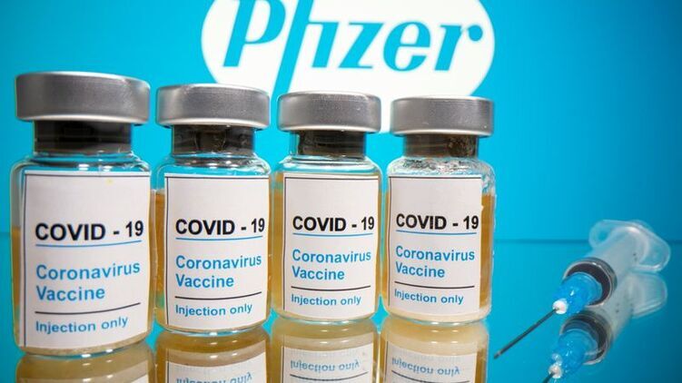 Вакцина от ковида компаний Pfizer и BioNTech. Фото: investing.com