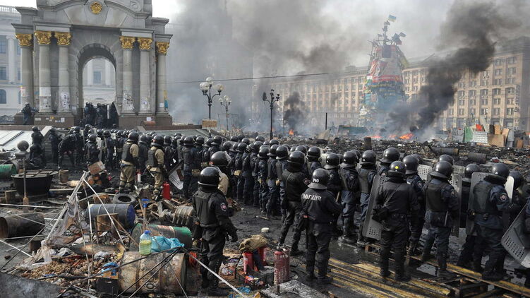 Массовые протесты в Украине. Евромайдан