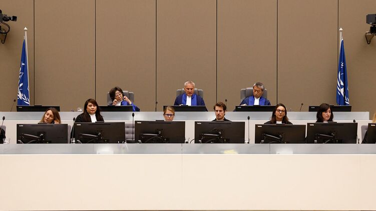 Заседание гаагского трибунала. Фото International criminal court