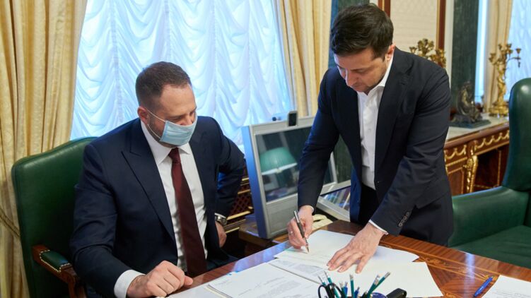 Андрей Ермак и Владимир Зеленский. Фото Офиса президента
