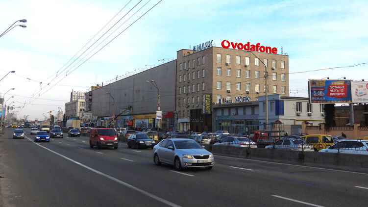 Бывший проспект Бандеры в Киеве