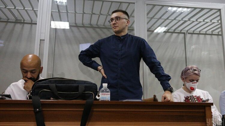 Сергей Стерненко на суде по убийству Кузнецова. Фото 