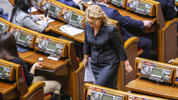 Юлия Тимошенко уходит без результата после переговоров со 