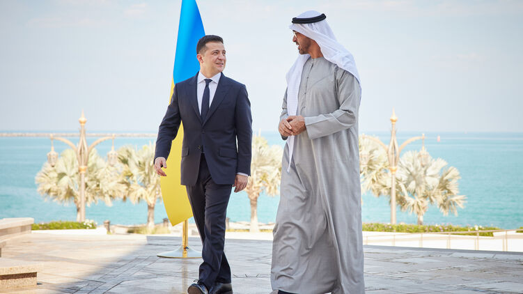 У президента Владимира Зеленского пока не получается идти в ногу с арабскими странами, фото: president.gov.ua/