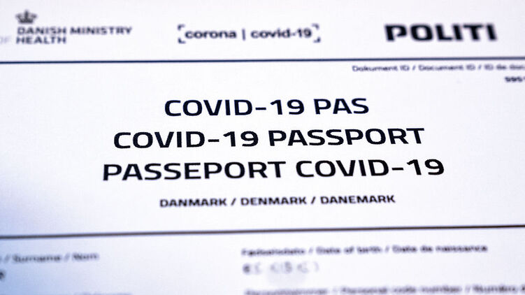 Covid-19 pas в Дании. Фото с сайта scandasia.com