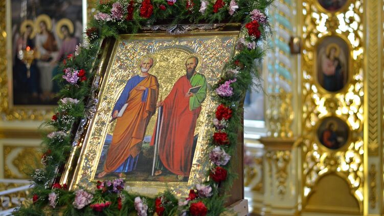 Икона с изображением апостолов Петра и Павла. Фото с сайта Правосланая жизнь