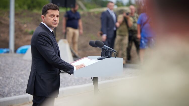 На Донбасс прибыл Владимир Зеленский. Фото: Сайт президента