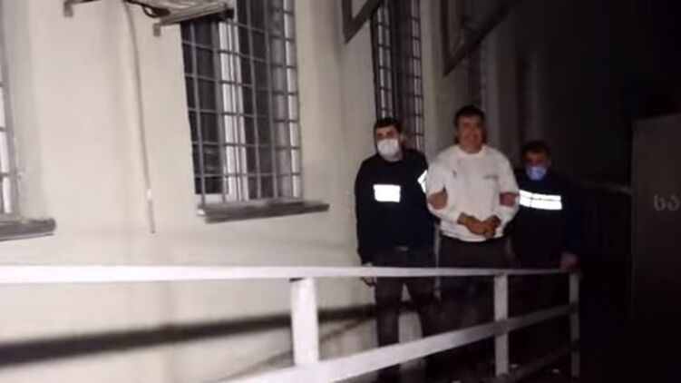Михаила Саакашвили задержали 1 октября. Скриншот видео