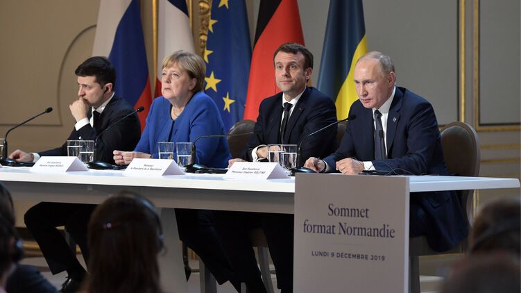 Нормандский саммит в 2019 году. Фото: пресс-служба В.Путина
