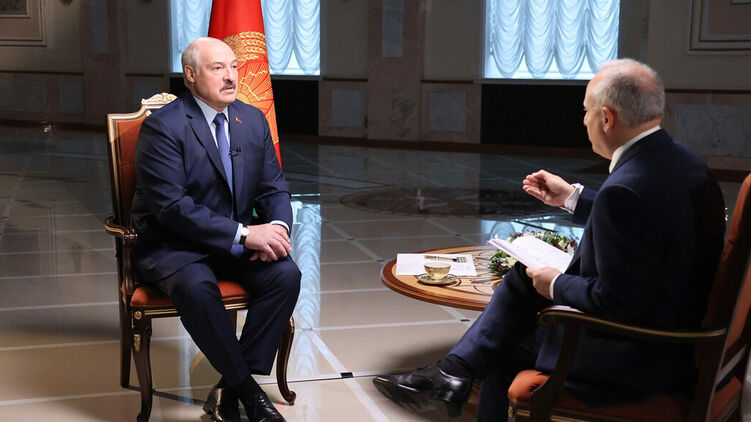 Интервью Лукашенко британской BBC. Фото пресс-службы президента Беларуси