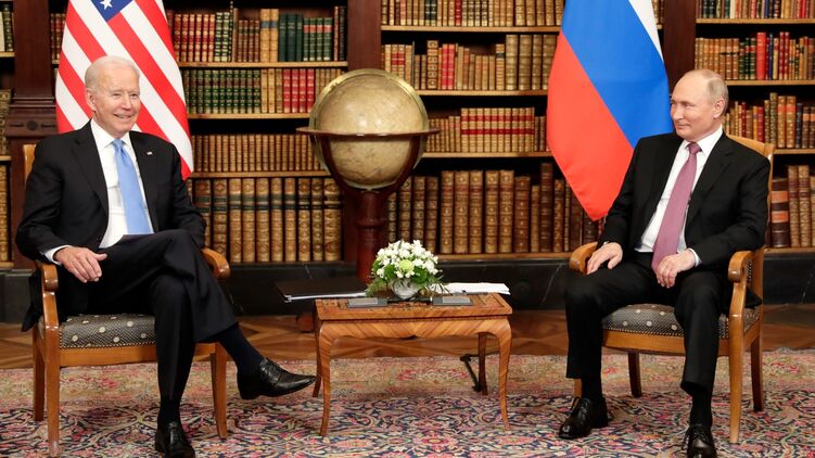 Байден и Путин. Фото Кремля