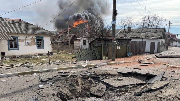 Макаров на западе от Киева под обстрелами