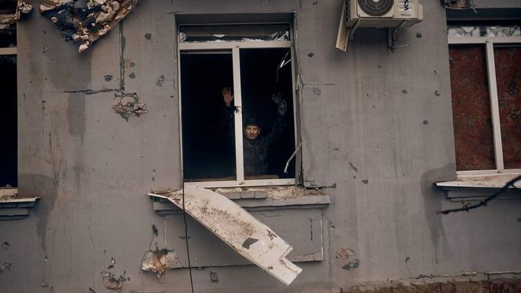 Разрушенные дома в Северодонецке. Фото Луганской ОВА
