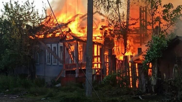 Город Середина-Буда в Сумской области после обстрелов со стороны России