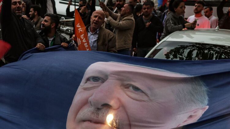 Ердогана обрали ще п'ять років. Фото: Російська служба BBC