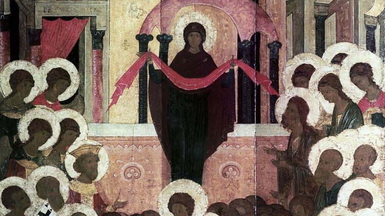 Ікона Покрови Пресвятої Богородиці