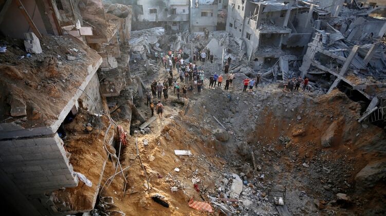 Последствия обстрелов Израилем сектора Газа. Фото: БАПОР