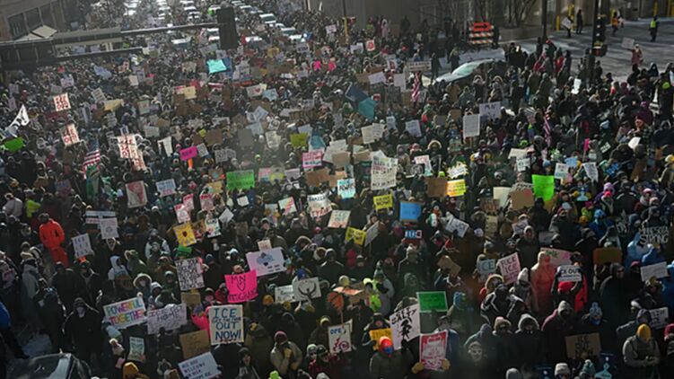 Миннесота охвачена протестами. Фото: euronews.com