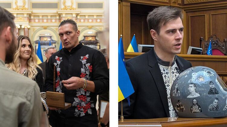 Олександр Усік та Владислав Гераскевич. Фото: ВП та Верховна Рада