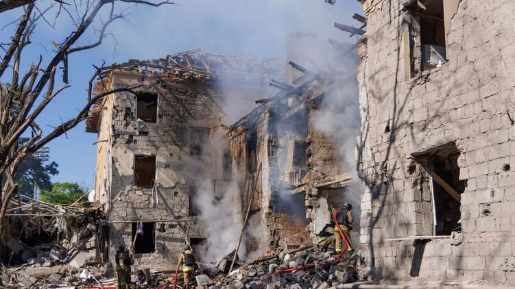 Последствия ударов по Краматорску